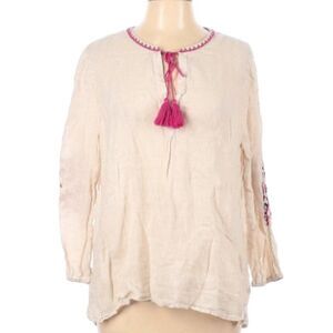 Nic +‎ Zoe Long Sleeve Blouse Size Large